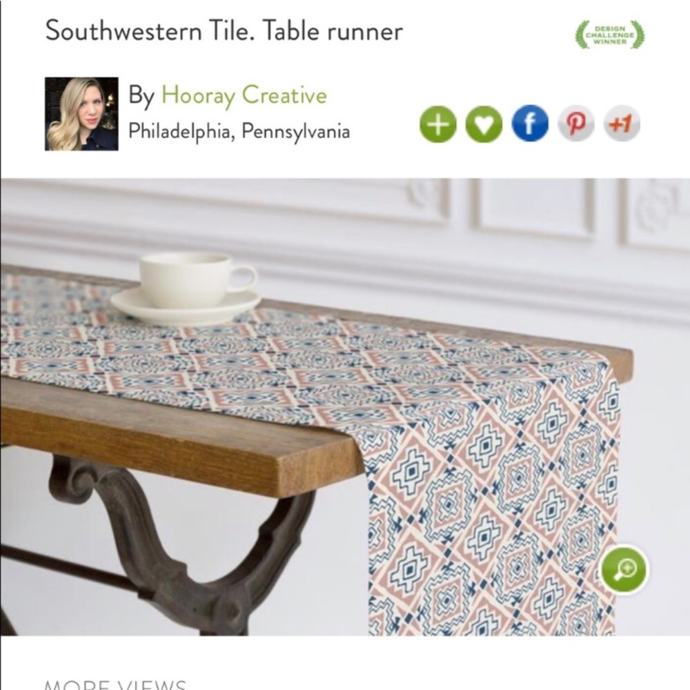 Southwestern Table Runner - Picture 5 of 5